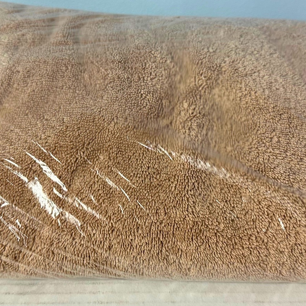 Soft Tan Textured Towel